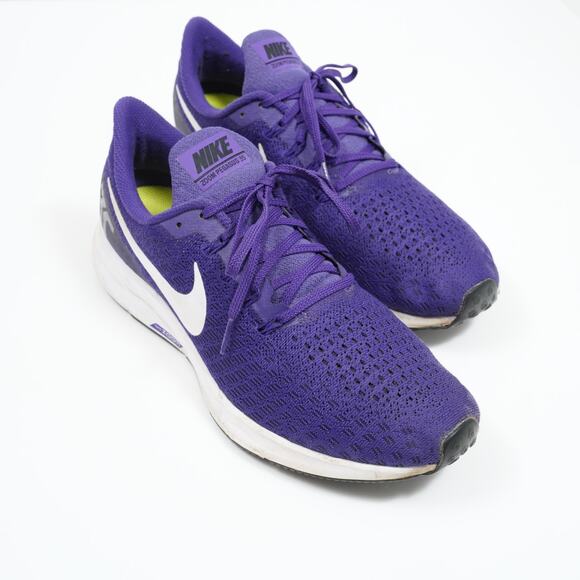 Nike Air Zoom Pegasus 35 Court Purple White Running Shoes Mens 11 - Picture 2 of 10